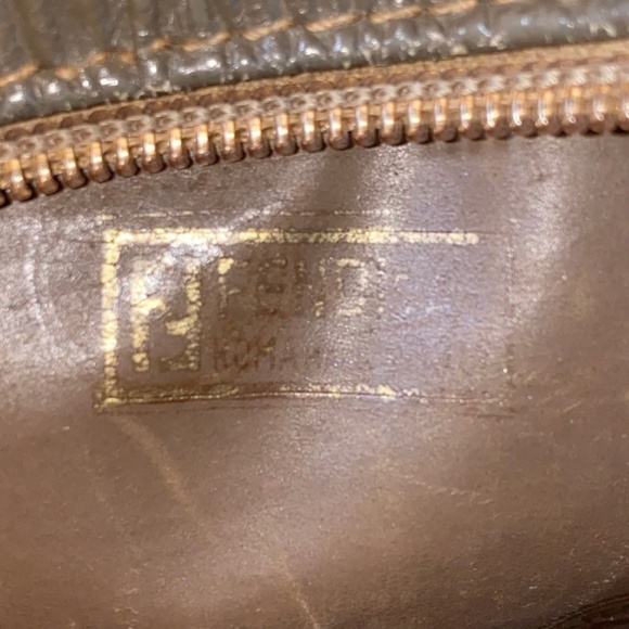 Authentic Fendi Vintage Zucca Crossbody Bag - Picture 13 of 15